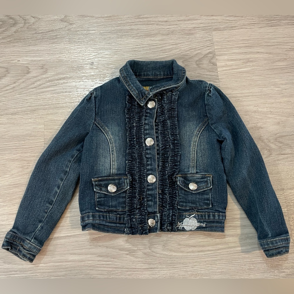 Cute APPLE BOTTOMS Jean Jacket Toddlers. 4T